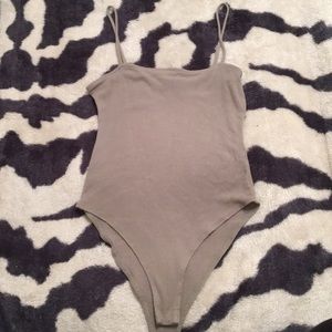 Size Medium Light Army Green Bodysuit